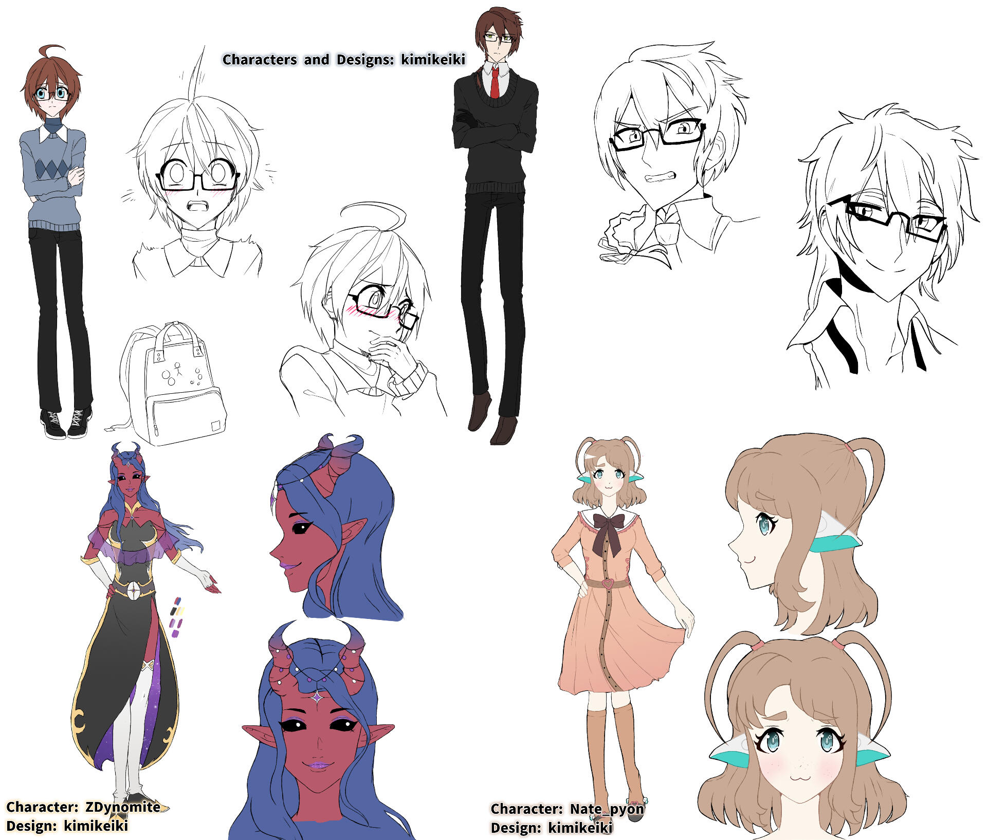 Ref Sheet Examples